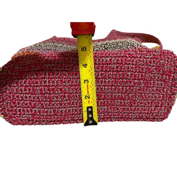 The Sak Sunset Stripe Classics Tote Purse Bag Iris Large Smartphone Wallet - Picture 12 of 12